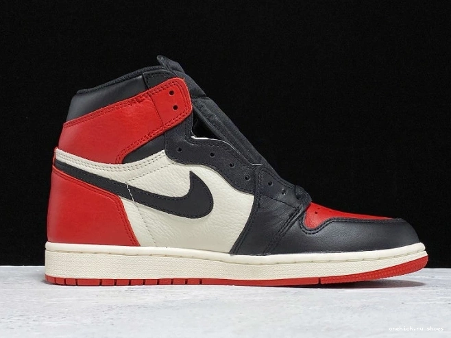 Rep Air 555088-610 High OG Toe 1 Jordan Retro Bred 0801